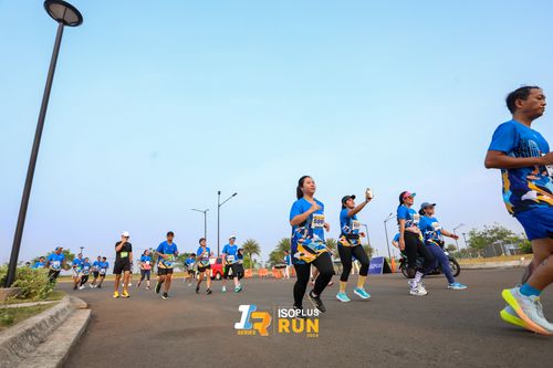 Race photo from ISOPlus Run 2024 Jakarta
