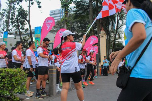 Race photo from Smartfren Run 2024 Vibes