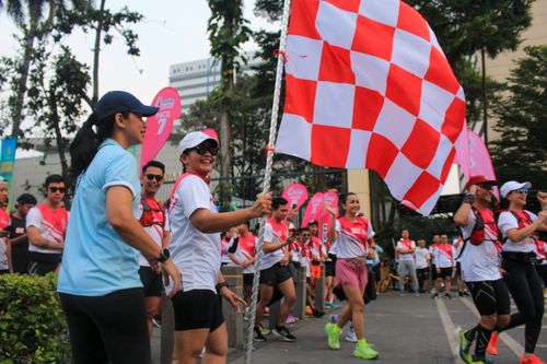 Race photo from Smartfren Run 2024 Vibes