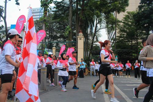 Race photo from Smartfren Run 2024 Vibes