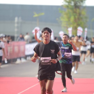 Race photo from KEDIRI HALF MARATHON 2026