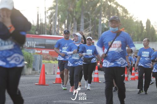 Race photo from Jabar Run 10K 2024