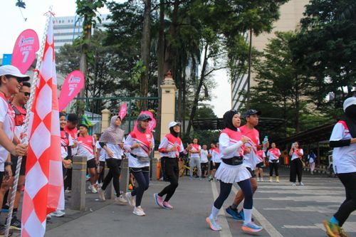 Race photo from Smartfren Run 2024 Vibes