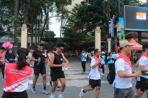 Race photo from Smartfren Run 2024 Vibes