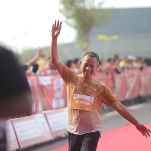 Race photo from KEDIRI HALF MARATHON 2026