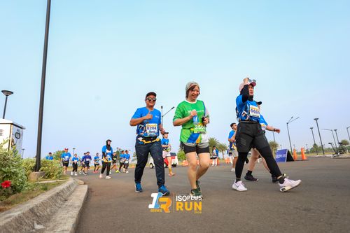 Race photo from ISOPlus Run 2024 Jakarta