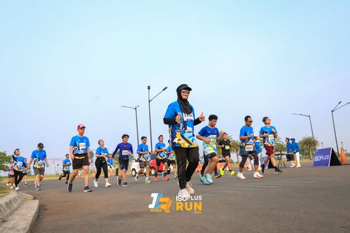 Race photo from ISOPlus Run 2024 Jakarta
