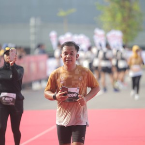 Race photo from KEDIRI HALF MARATHON 2026