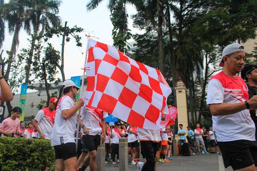 Race photo from Smartfren Run 2024 Vibes