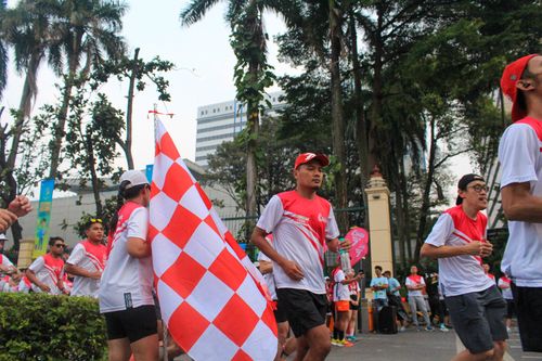 Race photo from Smartfren Run 2024 Vibes