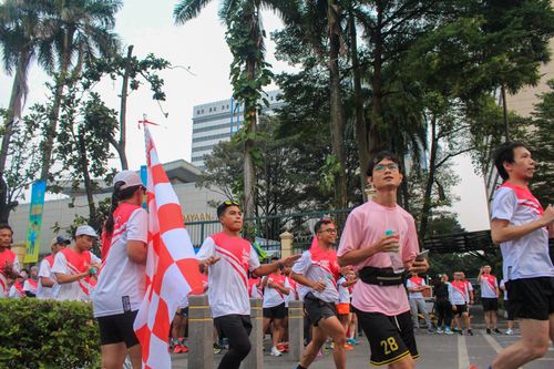 Race photo from Smartfren Run 2024 Vibes
