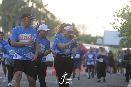 Race photo from Jabar Run 10K 2024