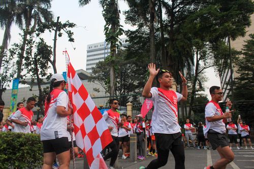 Race photo from Smartfren Run 2024 Vibes