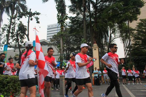 Race photo from Smartfren Run 2024 Vibes