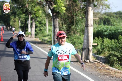 Race photo from Kediri Half Marathon 2024