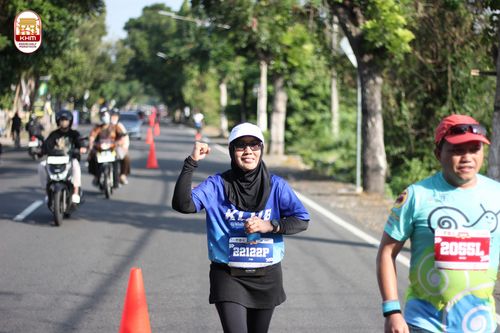 Race photo from Kediri Half Marathon 2024