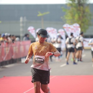 Race photo from KEDIRI HALF MARATHON 2026