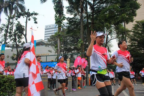 Race photo from Smartfren Run 2024 Vibes