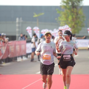 Race photo from KEDIRI HALF MARATHON 2026
