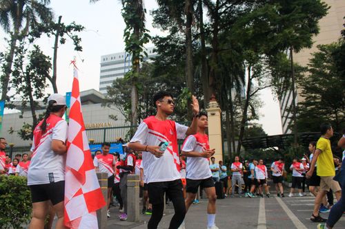 Race photo from Smartfren Run 2024 Vibes