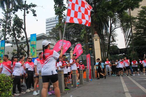 Race photo from Smartfren Run 2024 Vibes