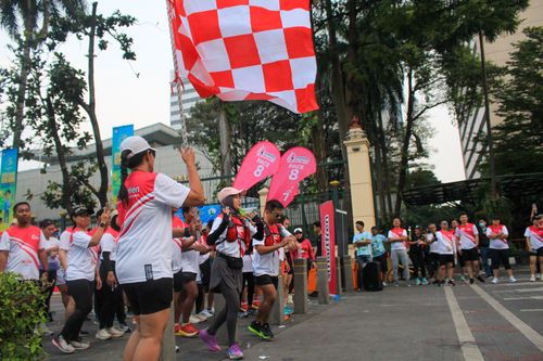 Race photo from Smartfren Run 2024 Vibes