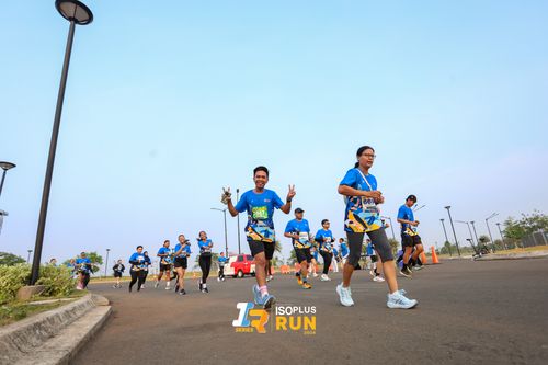 Race photo from ISOPlus Run 2024 Jakarta