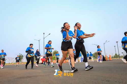 Race photo from ISOPlus Run 2024 Jakarta