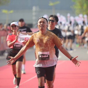 Race photo from KEDIRI HALF MARATHON 2026