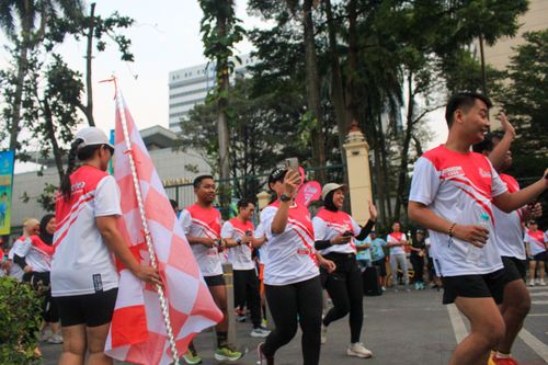 Race photo from Smartfren Run 2024 Vibes
