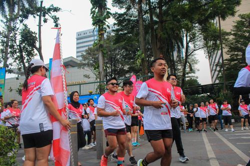 Race photo from Smartfren Run 2024 Vibes