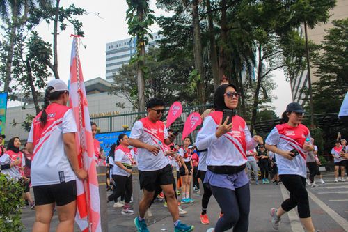 Race photo from Smartfren Run 2024 Vibes