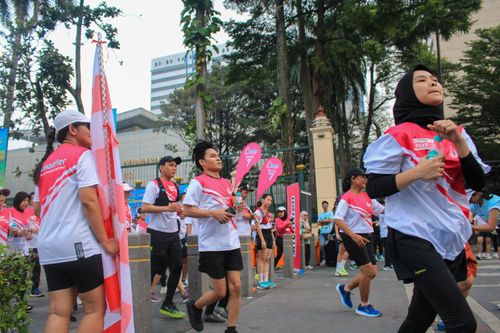 Race photo from Smartfren Run 2024 Vibes