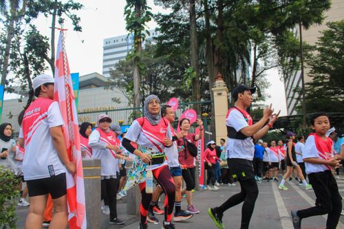 Race photo from Smartfren Run 2024 Vibes