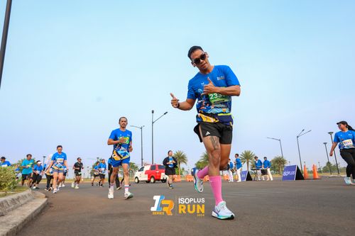 Race photo from ISOPlus Run 2024 Jakarta