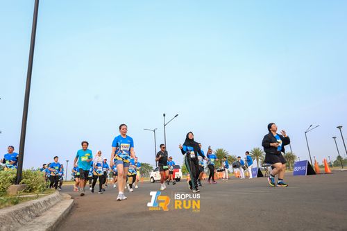 Race photo from ISOPlus Run 2024 Jakarta