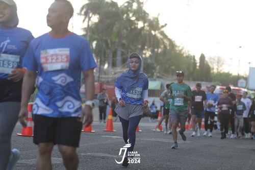 Race photo from Jabar Run 10K 2024
