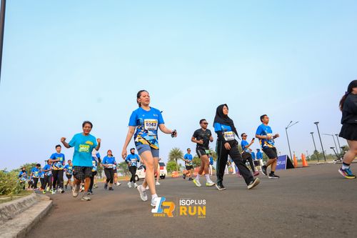 Race photo from ISOPlus Run 2024 Jakarta