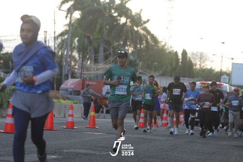 Race photo from Jabar Run 10K 2024