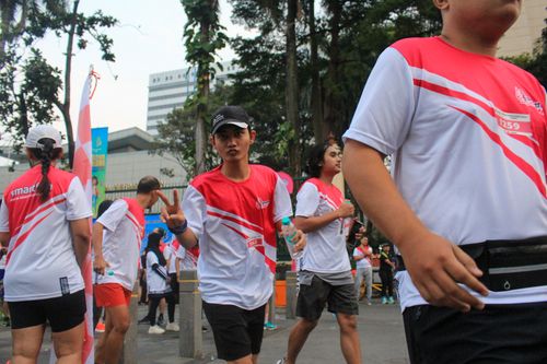 Race photo from Smartfren Run 2024 Vibes
