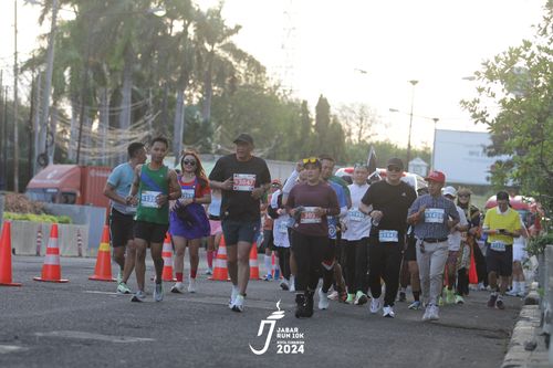 Race photo from Jabar Run 10K 2024
