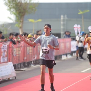 Race photo from KEDIRI HALF MARATHON 2026