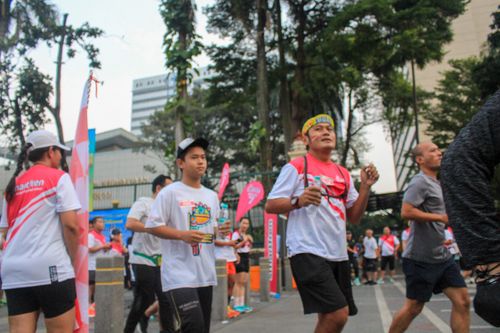 Race photo from Smartfren Run 2024 Vibes