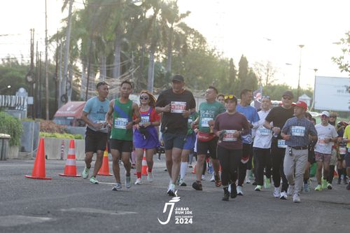 Race photo from Jabar Run 10K 2024