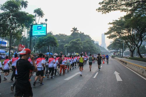 Race photo from Smartfren Run 2024 Vibes