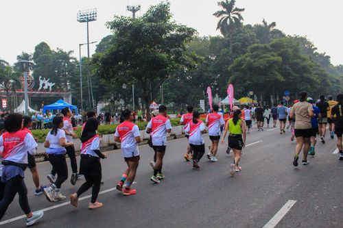 Race photo from Smartfren Run 2024 Vibes