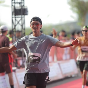 Race photo from KEDIRI HALF MARATHON 2026