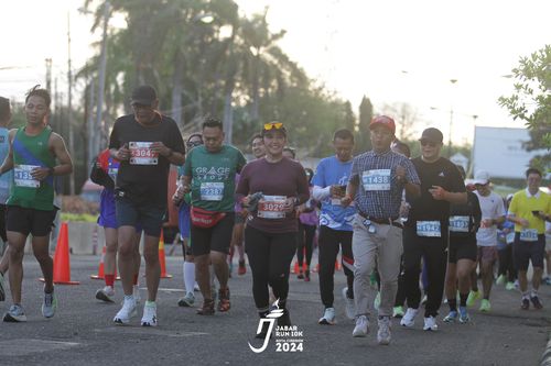 Race photo from Jabar Run 10K 2024