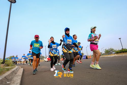 Race photo from ISOPlus Run 2024 Jakarta