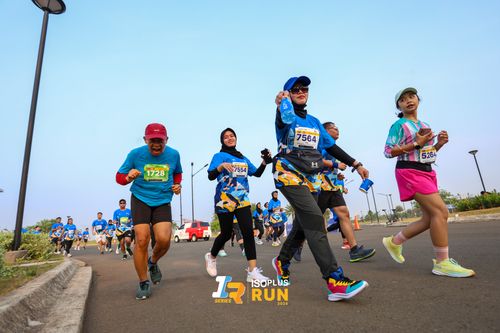 Race photo from ISOPlus Run 2024 Jakarta